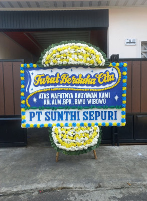 Papan Bunga Duka di Bukit Bestari