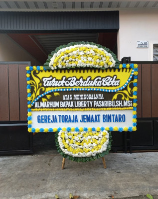 Papan Bunga Duka di Bukit Bestari