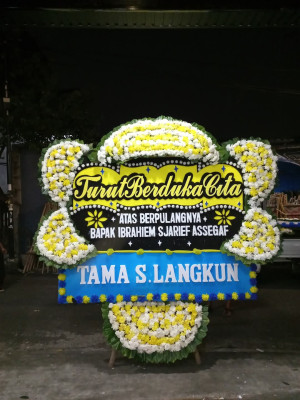 Papan Bunga Duka di Bukit Bestari